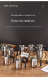 Darrahopens Home & Garden > Kitchenware > Cutlery StainlessSteelCoffeeLatteArtCup600ml-ModelA