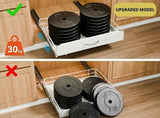 Darrahopens Home & Garden > Kitchenware > Dish Racks CARLA HOME 2 Pack Pull Out Dish Rack for Kitchen Cabinet with Slide Out Drawer Organizer for Plates, Bowls & Utensils