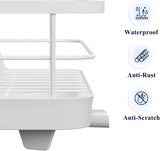 Darrahopens Home & Garden > Kitchenware > Dish Racks CARLA HOME Dish Drying Rack for Kitchen Counter with Removable Drip Tray, Utensil Holder and Cutlery Organizer