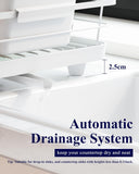 Darrahopens Home & Garden > Kitchenware > Dish Racks CARLA HOME Dish Drying Rack for Kitchen Counter with Removable Drip Tray, Utensil Holder and Cutlery Organizer