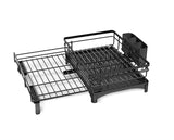Darrahopens Home & Garden > Kitchenware > Dish Racks CARLA HOME Expandable Dish Drying Rack with Drainage Spout, Utensil Holder & Drainboardfor Kitchen Countertop Organizer (1 tier)