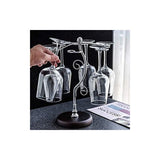 Darrahopens Home & Garden > Kitchenware > Dish Racks Countertop Wine Glass Rack - Air Drying System - Kitchen Glass Storage Rack - Wine Glass Storage Rack 35 X 25 Cm