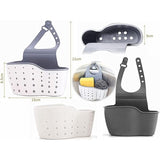 Darrahopens Home & Garden > Kitchenware > Dish Racks Kitchen Sink Sponge Holder, Hanging Drainer Basket, Hanging Drainer Basket, Sink Storage Shelf, Storage Sponge Holder,