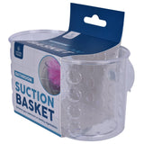 Darrahopens Home & Garden > Kitchenware > Dish Racks Small Shower Basket Soap Holder Kitchen Organizer with Suction Cups