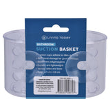 Darrahopens Home & Garden > Kitchenware > Dish Racks Small Shower Basket Soap Holder Kitchen Organizer with Suction Cups