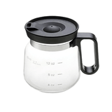 Darrahopens Home & Garden > Kitchenware > Drinkware 16oz Glass Coffee Mug with Handle and Straw Lid - Heat Resistant Borosilicate Glass Pitcher Cup with Measuring Scale - Large Capacity Clear Tea Cup for Hot Cold Beverages - Dishwasher Safe