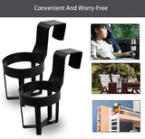 Darrahopens Home & Garden > Kitchenware > Drinkware 2pcs Plastic Car Cup Holders - Auto Drink Holders for Soda, Water, Coffee