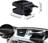 Darrahopens Home & Garden > Kitchenware > Drinkware 2pcs Universal A/C Vent Car Cup Holders - Adjustable Water Bottle Holder