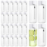 Darrahopens Home & Garden > Kitchenware > Drinkware 30PCS Clear Plastic Water Bottles, 17oz Reusable Sports Water Bottle with Leakproof Lid, Portable Drink Container for Fitness, Travel, Office, Camping, Gym In Australia - Darrahopens