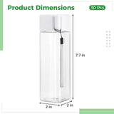 Darrahopens Home & Garden > Kitchenware > Drinkware 30PCS Clear Plastic Water Bottles, 17oz Reusable Sports Water Bottle with Leakproof Lid, Portable Drink Container for Fitness, Travel, Office, Camping, Gym In Australia - Darrahopens