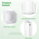 Darrahopens Home & Garden > Kitchenware > Drinkware 30PCS Clear Plastic Water Bottles, 17oz Reusable Sports Water Bottle with Leakproof Lid, Portable Drink Container for Fitness, Travel, Office, Camping, Gym In Australia - Darrahopens