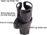 Darrahopens Home & Garden > Kitchenware > Drinkware 360 Rotatable Car Drink Holder - Multifunctional Cup Organizer for Vehicle Use