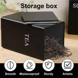 3Pcs Tea Coffee Sugar Canisters Set, Metal Coffee and Sugar Containers, Versatile Kitchen Storage Jars with Airtight Lids, Space Saving Food Canisters Set for Home Kitchen (Black) In Australia - Darrahopens