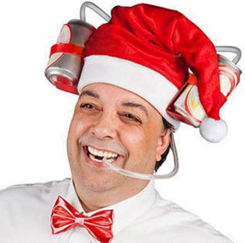 Darrahopens Home & Garden > Kitchenware > Drinkware Adjustable Drinking Helmet Can Holder - Beer Hat