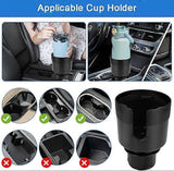Darrahopens Home & Garden > Kitchenware > Drinkware Adjustable Universal Car Cup Holder - Can Holder for Bottle/Drink, Truck Compatible Black
