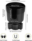 Darrahopens Home & Garden > Kitchenware > Drinkware Adjustable Universal Car Cup Holder - Can Holder for Bottle/Drink, Truck Compatible Black