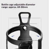 Darrahopens Home & Garden > Kitchenware > Drinkware Any Bottle Cage, Bike Water Bottle Holder - Fits Any Bottle, Container, Speaker, Bicycle Bottle Holder for Frame or Handlebar（Does not include tracker）