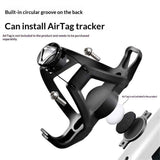 Darrahopens Home & Garden > Kitchenware > Drinkware Any Bottle Cage, Bike Water Bottle Holder - Fits Any Bottle, Container, Speaker, Bicycle Bottle Holder for Frame or Handlebar（Does not include tracker）