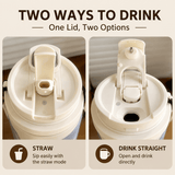 Darrahopens Home & Garden > Kitchenware > Drinkware Automatic Stirring Coffee Mug 400ml USB Rechargeable Magnetic Mixing Tumbler with Smart Temperature Display Splash Resistant Lid Portable Coffee Cup for Home Office Travel Gym