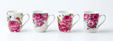 Darrahopens Home & Garden > Kitchenware > Drinkware Bulk 24 Garden Blooms Mug New Bone China 340mls Asst Des In Australia - Darrahopens