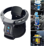 Darrahopens Home & Garden > Kitchenware > Drinkware Car Cup Holder - Grey Universal Drink Organizer for Vehicle Use