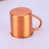 Darrahopens Home & Garden > Kitchenware > Drinkware Copper Mug Cocktail Cup Straight Handle Sports Barware