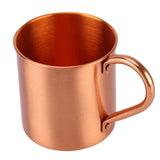 Darrahopens Home & Garden > Kitchenware > Drinkware Copper Mug Cocktail Cup Straight Handle Sports Barware
