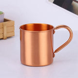 Darrahopens Home & Garden > Kitchenware > Drinkware Copper Mug Cocktail Cup Straight Handle Sports Barware