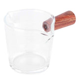 Darrahopens Home & Garden > Kitchenware > Drinkware Double Mouth Glass Mug with Wooden Handle Heat‑Resistant Cup Kitchen Gadgets for Home In Australia - Darrahopens