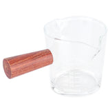 Darrahopens Home & Garden > Kitchenware > Drinkware Double Mouth Glass Mug with Wooden Handle Heat‑Resistant Cup Kitchen Gadgets for Home In Australia - Darrahopens