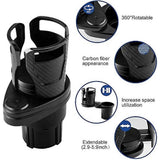 Darrahopens Home & Garden > Kitchenware > Drinkware Dual Car Cup Holder - Expandable Adjustable Drink Holder for Car Use