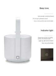Darrahopens Home & Garden > Kitchenware > Drinkware Gooseneck Kettle Mouth Electric Water Kettle Stainless Steel Coffe Hand Punching vision Stainless Steel Kettle Water Boiler  Matte White In Australia - Darrahopens