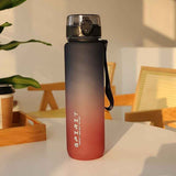 Darrahopens Home & Garden > Kitchenware > Drinkware Gradient Water Bottle Sports Water Bottle Men Water Bottle Women Water Bottle - Black - Size 1000ML In Australia - Darrahopens