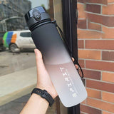 Darrahopens Home & Garden > Kitchenware > Drinkware Gradient Water Bottle Sports Water Bottle Men Water Bottle Women Water Bottle - Black - Size 1000ML In Australia - Darrahopens