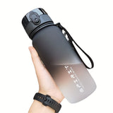 Darrahopens Home & Garden > Kitchenware > Drinkware Gradient Water Bottle Sports Water Bottle Men Water Bottle Women Water Bottle - Black - Size 650ML In Australia - Darrahopens