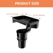 Darrahopens Home & Garden > Kitchenware > Drinkware Hydroflask Cup Holder with Tray - Car Drink Holder and Food Tray Attachment