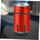 Darrahopens Home & Garden > Kitchenware > Drinkware Iron Car Cup Holder - Black Trolley Drink Holder for Vehicle Use