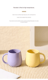 Darrahopens Home & Garden > Kitchenware > Drinkware Khaki Premium Macaron Ceramic Coffee Mug Set - 500ml Large Capacity Belly Cup with Underglaze Finish, Minimalist Nordic Style Porcelain Mug for Coffee, Tea, Milk and Oatmeal