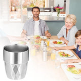 Darrahopens Home & Garden > Kitchenware > Drinkware Mugs - 2-piece set - Stainless steel mugs - Double-walled water mugs made of 304 stainless steel - Beer mugs - Coffee mugs