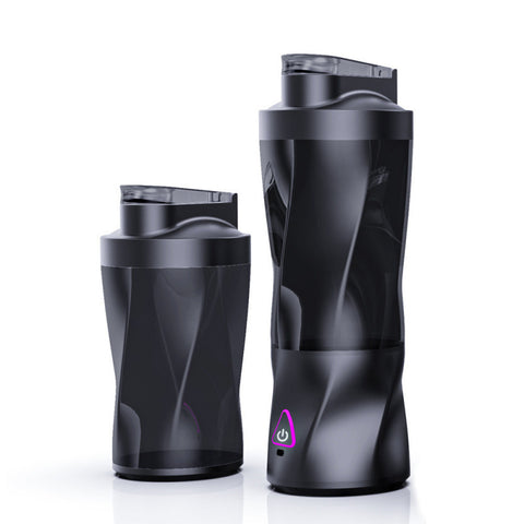 Darrahopens Home & Garden > Kitchenware > Drinkware Portable Blender with 360W Motor – Wireless 24oz Juicer, USB-C Rechargeable, Self-Cleaning, 6-Blade, BPA-Free (Black) | Other Colors Available in Store