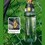 Darrahopens Home & Garden > Kitchenware > Drinkware Portable Sport Water Bottle with Handle – Large Capacity Fitness Water Bottle for Gym, Hiking, Cycling, Outdoor Use – BPA-Free & Leak-Proof (Green,1000ml)