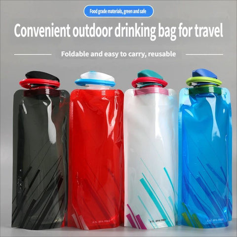 Darrahopens Home & Garden > Kitchenware > Drinkware Portable Water Bottle - Blue