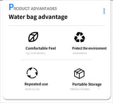 Darrahopens Home & Garden > Kitchenware > Drinkware Portable Water Bottle - Blue