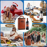 Darrahopens Home & Garden > Kitchenware > Drinkware Red wine gift box, wine accessories, personalized wine box, custom text wine box, wine cooling barrels, Australia wine gift