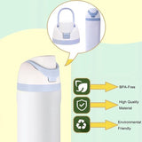 Darrahopens Home & Garden > Kitchenware > Drinkware Replacement Lids - One-Push, Non-Leaking Water Bottle Lids