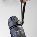 Darrahopens Home & Garden > Kitchenware > Drinkware Ronaldo Sport Water Bottle with Blender Ball - BPA-Free Protein Shaker Cup B 560ml
