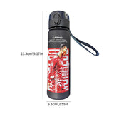 Darrahopens Home & Garden > Kitchenware > Drinkware Ronaldo Sport Water Bottle with Blender Ball - BPA-Free Protein Shaker Cup B 560ml