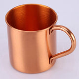 Darrahopens Home & Garden > Kitchenware > Drinkware Sports Products Straight Cup Handle Cocktail Cup Pure Copper Mug