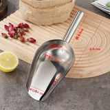 Darrahopens Home & Garden > Kitchenware > Drinkware Stainless Steel Ice Scoop Multipurpose Thickened Rustproof Dishwasher Safe Metal Ice Scoop for Ice Cube Candy Flour Sugar S In Australia - Darrahopens