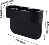 Darrahopens Home & Garden > Kitchenware > Drinkware Universal Dual Car Cup Holder - Multifunctional Seat Drink Organizer Accessory
